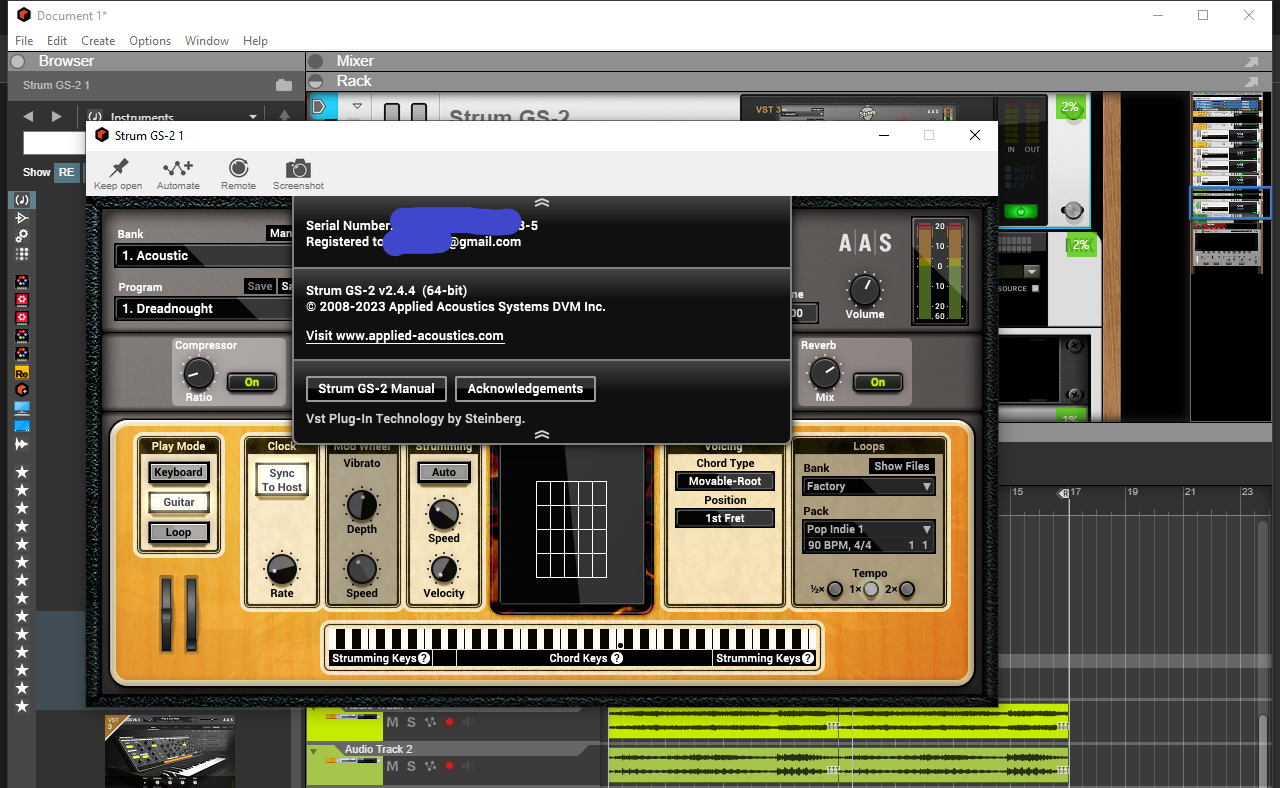 AAS Applied Acoustics Systems Strum GS-2